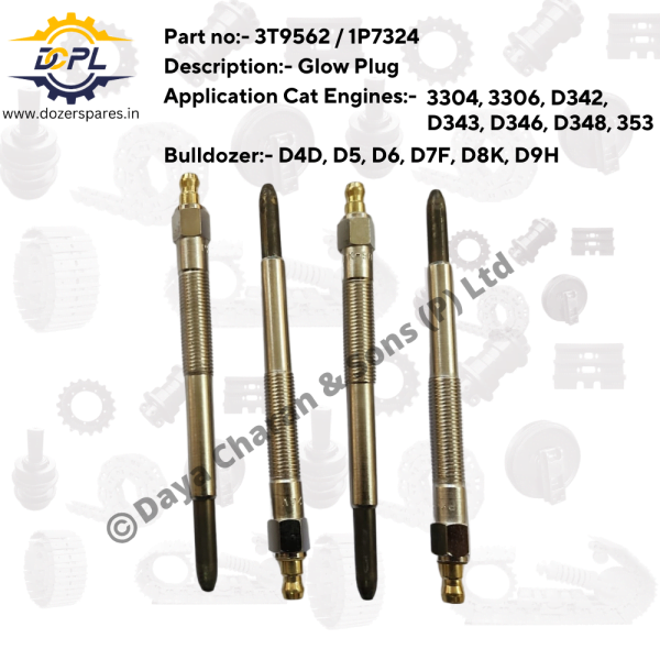 3T9562-1P7324-Glow Plug-Caterpillar-Engines-and-Bulldozer DCPL