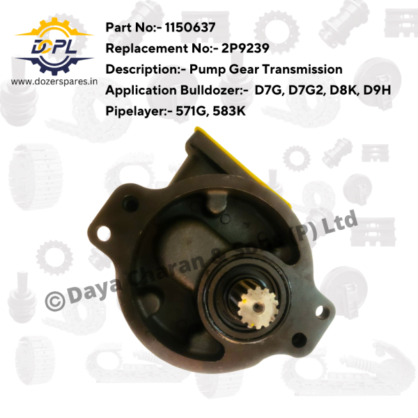 1150637-2P9239-Pump-Gear-Transmission-Caterpillar-Bulldozer-and-Pipelayer DCPL