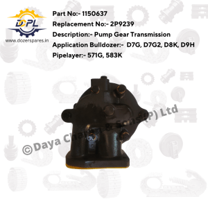 1150637-2P9239-Pump-Gear-Transmission-Caterpillar-Bulldozer-and-Pipelayer DCPL