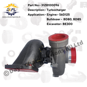31Z8100096-Turbocharger-BEML-Bulldozer-Excavator DCPL