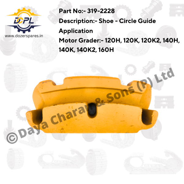 319-2228-Shoe-Circle-Guide-Caterpillar-Motor-Grader DCPL