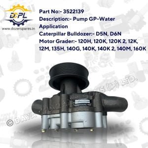 DCPL 3522139 Pump GP Water Dozer Spares