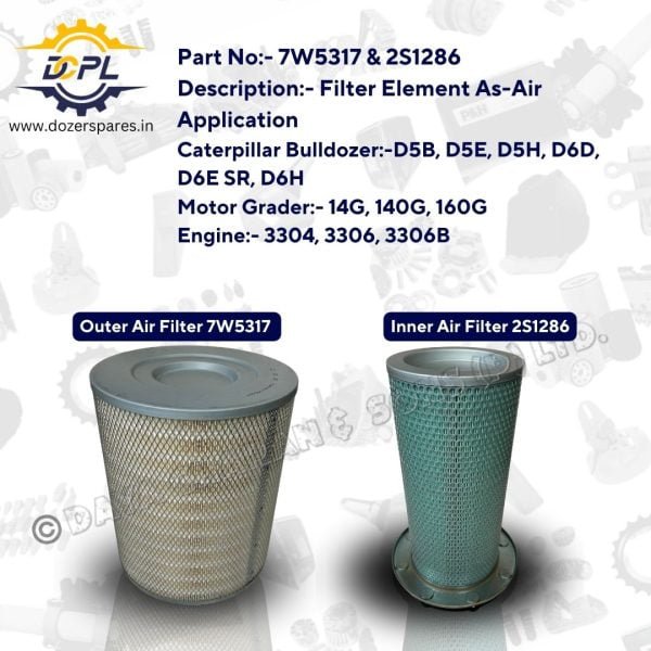 DCPL Filter Element As-Air Dozer Spares