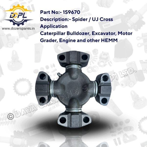 DCPL 1S9670 Spider / UJ Cross Dozer Spares