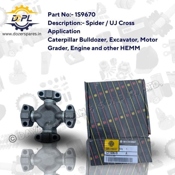 DCPL 1S9670 Spider / UJ Cross Dozer Spares