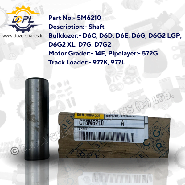 DCPL 5M6210 Shaft Dozer spares