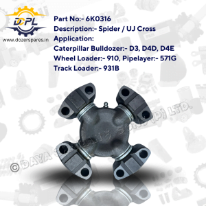 DCPL 6K0316 Spider / UJ Cross Dozer Spares