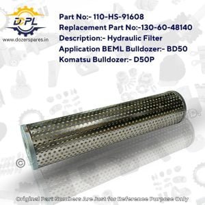 DCPL 110-HS-91608 / 130-60-48140 Hydraulic Filter Dozerspares