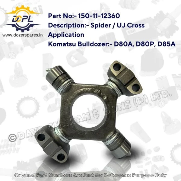 DCPL 150-11-12360 Spider / UJ Cross Dozerspares