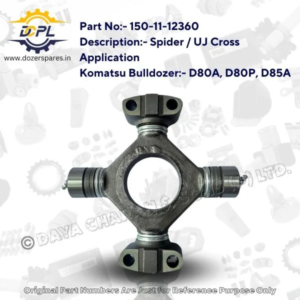 DCPL 150-11-12360 Spider / UJ Cross Dozerspares