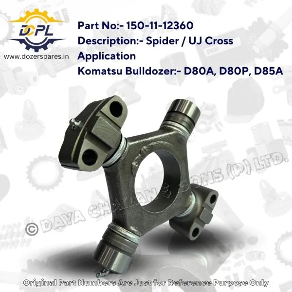 DCPL 150-11-12360 Spider / UJ Cross Dozerspares