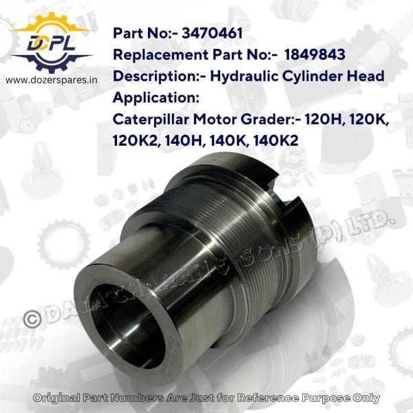 DCPL Hydraulic Cylinder Head Dozer Spares